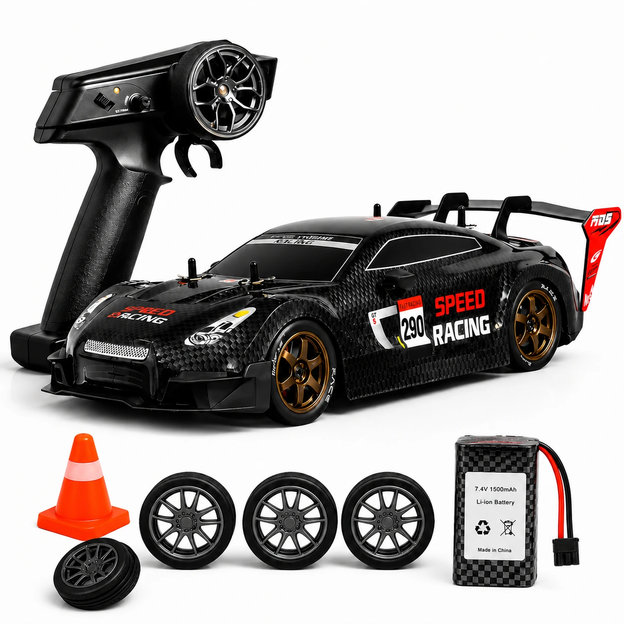 Nextronix 1:16 RC Drift Car | 40 km/h 4WD Remote Control Car